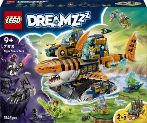Set de Constructie LEGO DREAMZzz Tigerhai 2in1 71515, 1548 piese, pentru copii 9