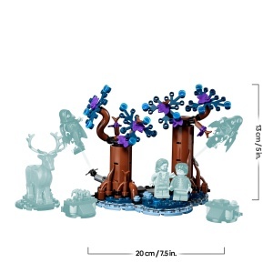 Set de Constructie LEGO Harry Potter Verbotener Wald 76475 cu 5 Figurine, 244 Piese - Img 9