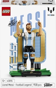 Set de Constructie LEGO Lionel Messi - 958 piese, 2 variante, cadou pentru copii si adulti - Img 7