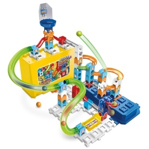 Set de Constructie VTech Marble Rush M400 cu 65 Piese si 5 MarBalls