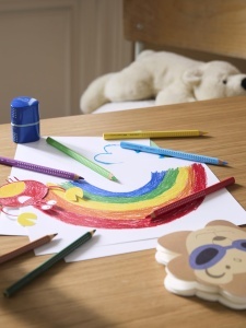 Set de Creioane Colorate Jumbo Faber-Castell Grip, 8 culori, Ergonomice - Img 4