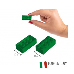Set de Cuburi Blox Simba 104114542, 100 piese, pentru copii de la 3 ani, in cutie - Img 2