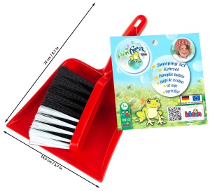 Set de curatenie pentru copii Theo Klein 6613, 2 piese, plastic rezistent, 16.5 cm - Img 2
