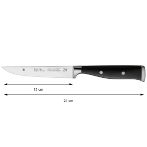 Set de cutite WMF Grand Class 5 bucati, fabricat in Germania, 5 cutite forjate, cutit de bucatarie, taietura de performanta, otel special cu lama - Img 8