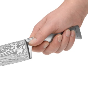 Set de cutite WMF Grand Gourmet 3 piese otel Damasc 120 straturi performanta superioara maner ergonomic - Img 9