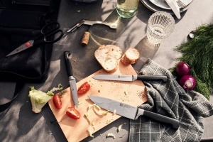 Set de cutite ZWILLING Vier Sterne 7 piese, pentru camping, negru - Img 4