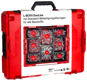 Set de dibluri fischer L-Boxx 102 DuoLine, 833 piese, 6-10 mm diametru - Img 3