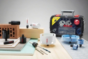 Set de feronerie Bosch 11 piese pentru gauri in lemn, 22-68 mm - Img 2