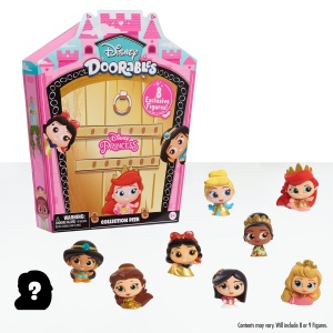 Set de Figurine Disney Doorables Glitter si Gold - 8 Figurine Printese - Img 1