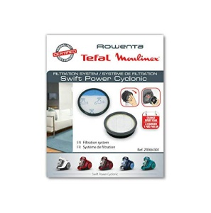 Set de filtre Rowenta ZR904301 pentru aspiratoare | fara geanta | pentru Swift Power Cyclonic | Gri - Img 3