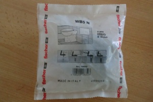 Set de fixare WC Fischer WB 5N, 18652 - pentru montaj usor, otel inoxidabil - Img 4