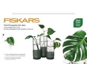 Set de ghivece de inmultire Fiskars Urban Plant Care, 3 piese, oliv - Img 6