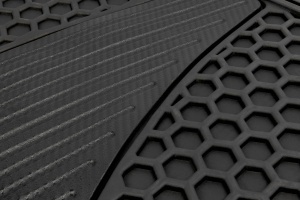 Set de Gummiteppich Goodyear GOD9016 cu Klettverschluss, 4 Piese, Culoare Neagra - Img 7