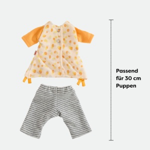 Set de imbracaminte HABA Summer Feeling 2 piese pentru papusi de 30 cm, lavabil - Img 5