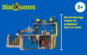 Set de joaca cu dinozauri Schleich - Statia de Cercetare 41462, 72 piese - Img 8