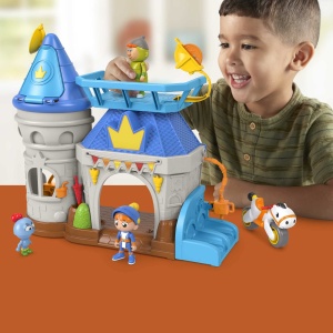 Set de Joaca Fisher-Price Gus - Castel cu 3 Figurine si Vehicul pentru Copii de la 3 Ani - Img 2