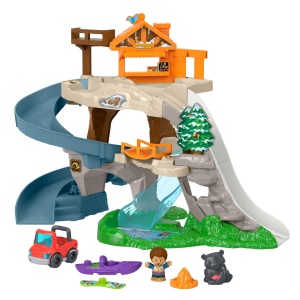 Set de Joaca Fisher-Price Little People cu Peisaj Montan, 46 cm, 6 Figurine - Img 6