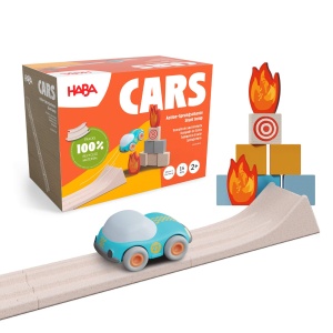 Set de joaca HABA Cars Action-Sprungschanze 2011843001 15 piese motor fara baterii