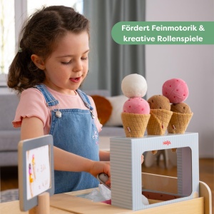 Set de Joaca HABA Eisdiele cu Eiskugeln Magnetice pentru Copii de la 3 Ani - Img 2