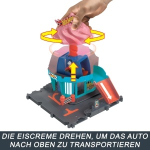 Set de joaca Hot Wheels City Downtown Eiskrem-Strudel cu 1 masinuta 164 - Img 5
