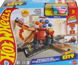 Set de Joaca Hot Wheels - Magazin de Dulciuri cu Masinuta Die-Cast 164 - Img 6