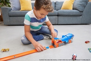 Set de joaca Hot Wheels - Transporter cu rechin, 1 vehicul 164, pentru copii 4-8 ani - Img 2