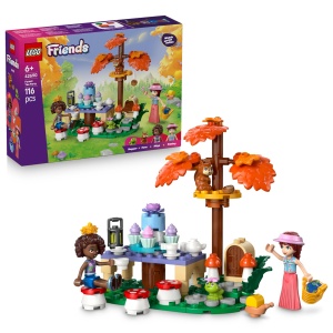 Set de Joaca LEGO Friends Teeparty in Padure - 116 Piese, 2 Figurine, Accesorii