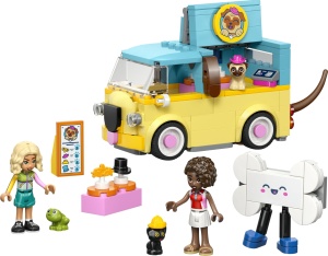 Set de Joaca LEGO Friends Van cu Accesorii pentru Animalute 42678, 237 piese - Img 9