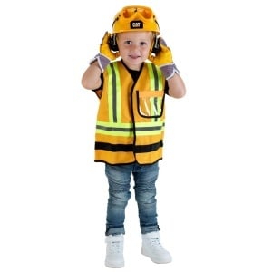 Set de Joaca pentru Constructie Theo Klein 3224 cu Vesta, Casca, Manusi si Ochelari - Img 5
