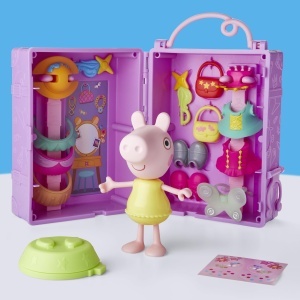 Set de Joaca Peppa Pig cu Figurina si 14 Accesorii de Moda, Interactiv, pentru Copii de la 3 Ani - Img 8