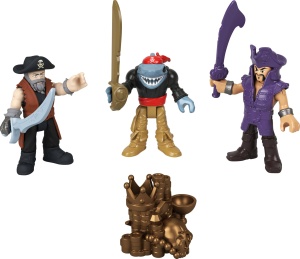 Set de Joaca Pirat Imaginext Billy Bones cu 3 Figurine si Accesorii - Img 6