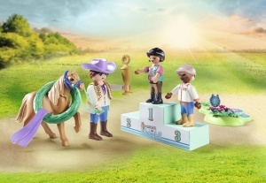 Set de Joaca PLAYMOBIL Turneu de Ponei 71495, 4 ani, cu accesorii - Img 6