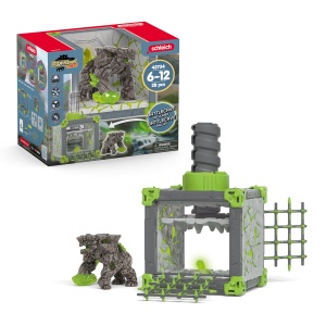 Set de Joaca Schleich Eldrador Battle Cave Steinschlager 42734, 28 Piese, pentru 6 Ani