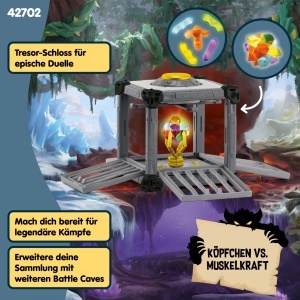 Set de Joaca Schleich ELDRADOR BattleCave Superkristall, 31 Piese, pentru 6 Ani - Img 4