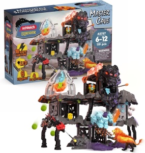Set de Joaca Schleich ELDRADOR MasterCave Smashrador 42757, 119 piese, pentru copii de la 6 ani