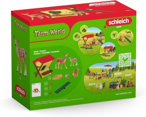 Set de Joaca Schleich Farm World - Futterung der Waldtiere, 39 Piese, pentru Copii de la 3 Ani - Img 8