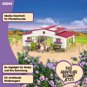 Set de Joaca Schleich - Ferma Ecvestra cu Lissi si Cai, 97 Piese - Img 6
