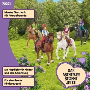 Set de Joaca Schleich Horse Club 72221 cu 40 Piese, Figurine si Accesorii - Img 7