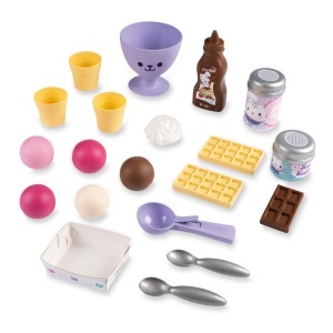 Set de joaca Smoby Gabbys Dollhouse, Eisdiele, cu accesorii, pentru copii 3 ani - Img 3