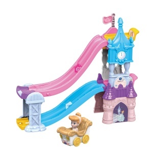 Set de Joaca VTech Tut Tut Baby Flitzer - Prinzessinnen 3-in-1 cu Cinderellas Hochzeitskutsche