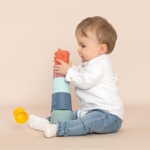 Set de jocuri pentru copii Smoby Magic Tower, 6 piese, colorat, din plastic - Img 5