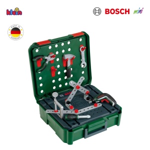 Set de lucru pentru copii Theo Klein Bosch Werkbankkoffer, cu unelte si accesorii, 36 x 38,5 x 43 cm - Img 8