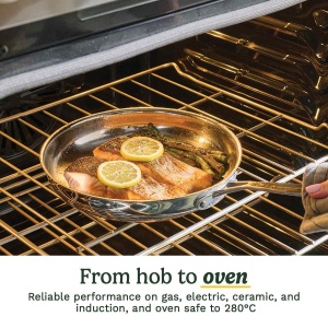 Set de Oale si Tigai Cuisinart Chefs Classic, 11 piese, inox, inductie - Img 4