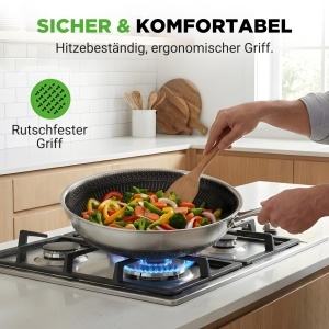 Set de Oale si Tigai NutriChef 8 piese, inox, inductie, antiaderent - Img 6