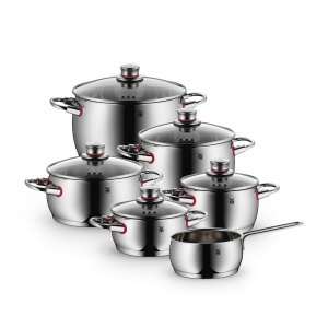 Set de Oale WMF Quality One 6 piese, Cromargan inox, Capacitate variata