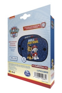Set de parasolare auto Paw Patrol cu Chase si Marshall, 2 bucati, microperforate, albastre - Img 5
