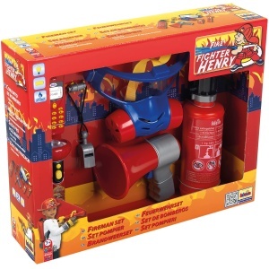 Set de Pompieri Otto-Simon 8950-TK, 7 piese, cu extinctor si lanterna