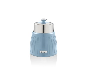 Set de recipiente SWAN SWKA1024CN, 3 bucati, capacitate mare, capac etans, albastru - Img 2