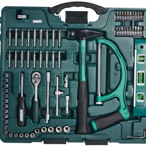 Set de scule universale Bruder Mannesmann M29085 89 piese crom-vanadiu in geanta pliabila - Img 3