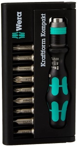 Set de Surubelnite Wera Kraftform Kompakt 10, 10 piese, multi-colorat